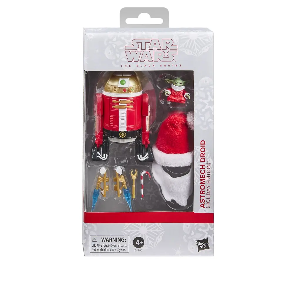 Star Wars: The Black Series - Astromech Droid Action Figure & Grogu Figure (Holiday Edition) (G1397) 1