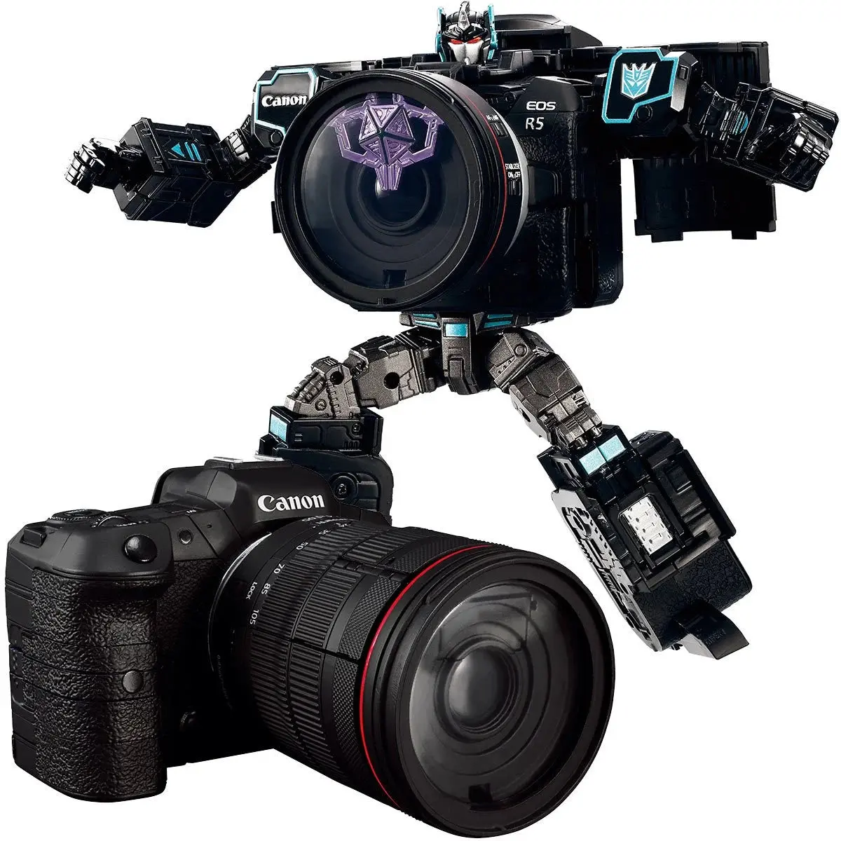 Takara Tomy Transformers X Canon Camera Nemesis Prime R5 Action Figure (G0322) Last One! 1