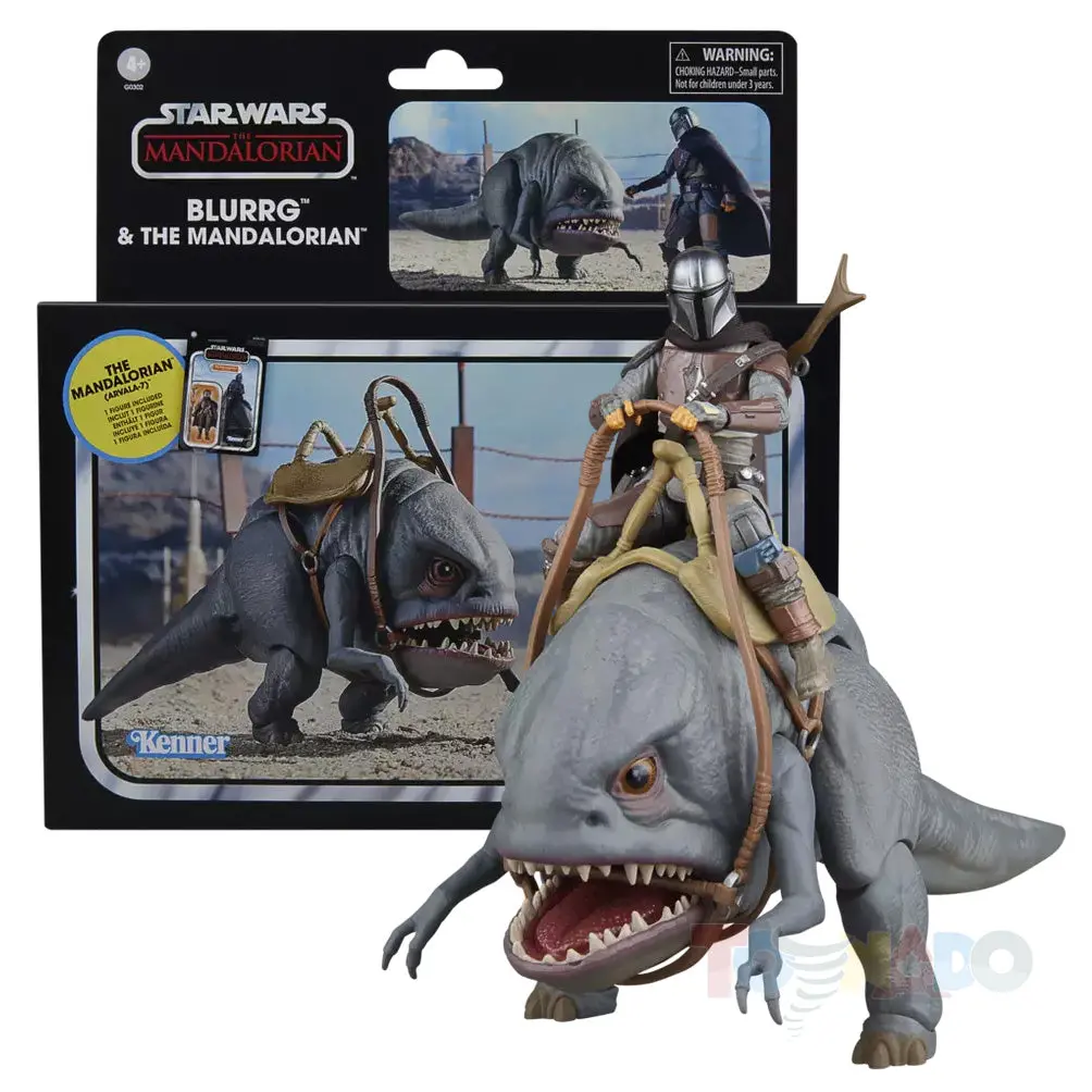 Star Wars: The Vintage Collection - Blurrg & The Mandalorian Action Figure Set (G0302) Low Stock 1