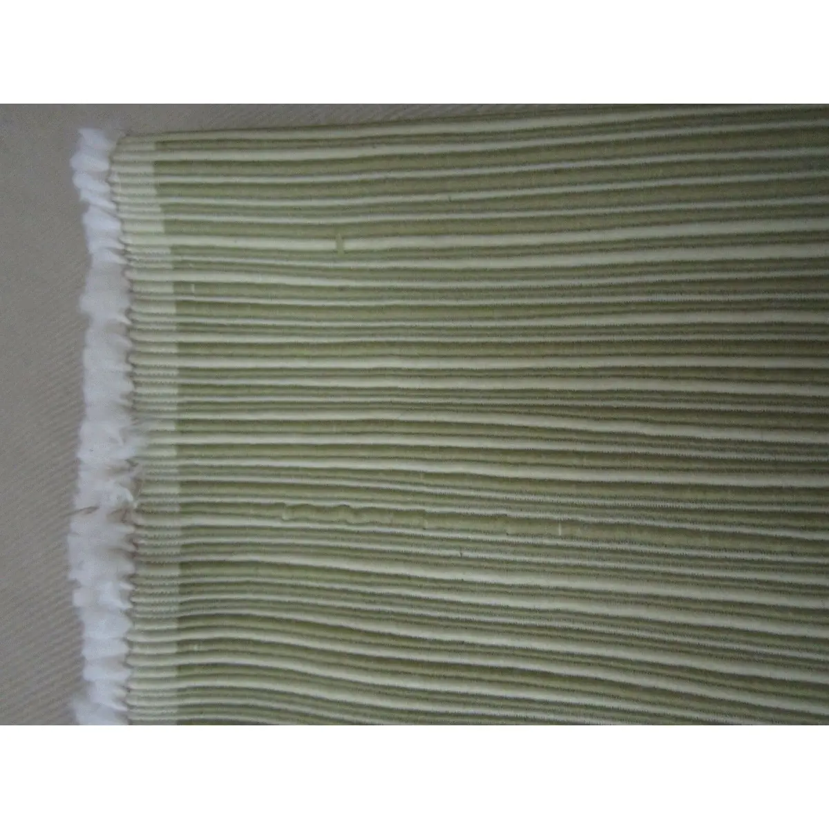 Grasscloth Look Striped Textured Ribbed Upholstery Drapery Fabric 1.75+ Yards 1