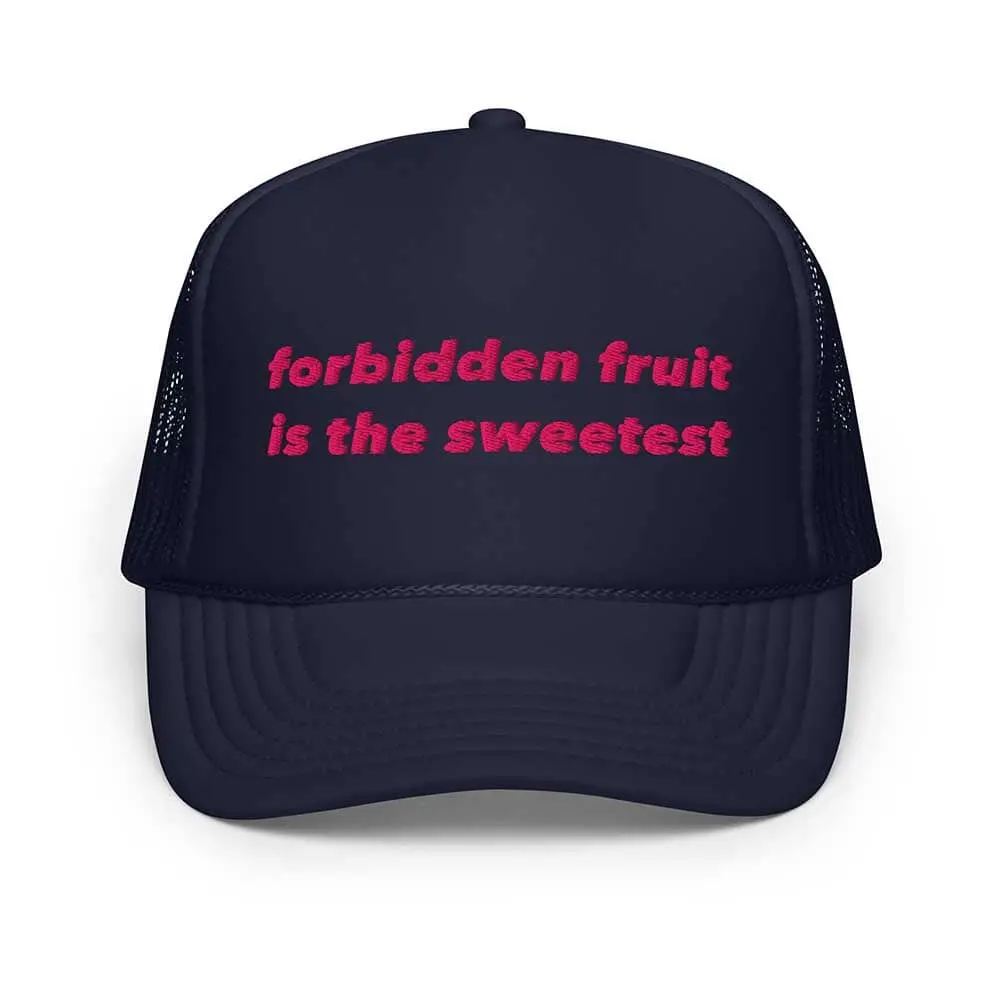 Forbidden Fruit Foam Trucker Snapback Hat 2