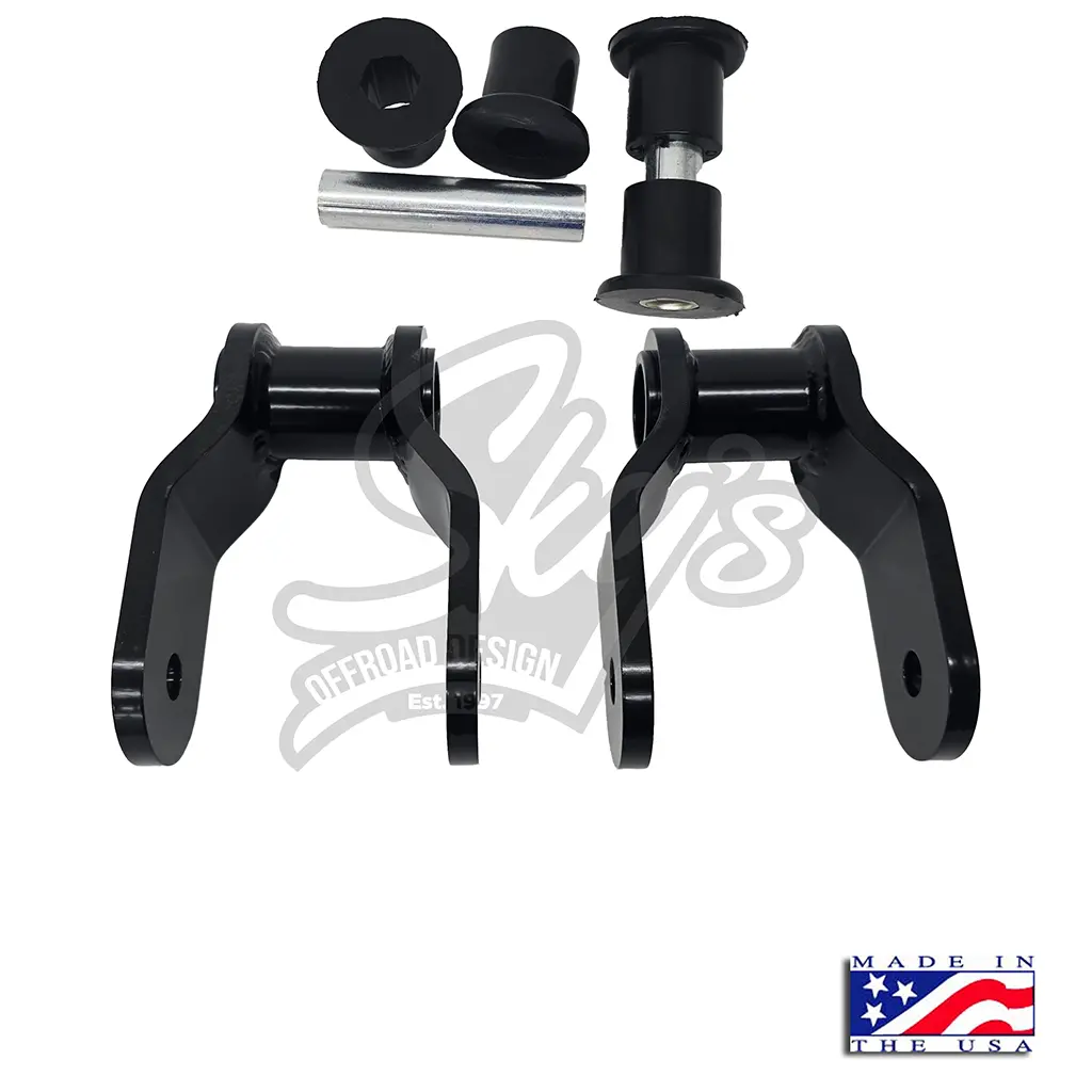 Front Shackle Reversal Shackles - 1980-1997 Ford F-Series/Bronco 10