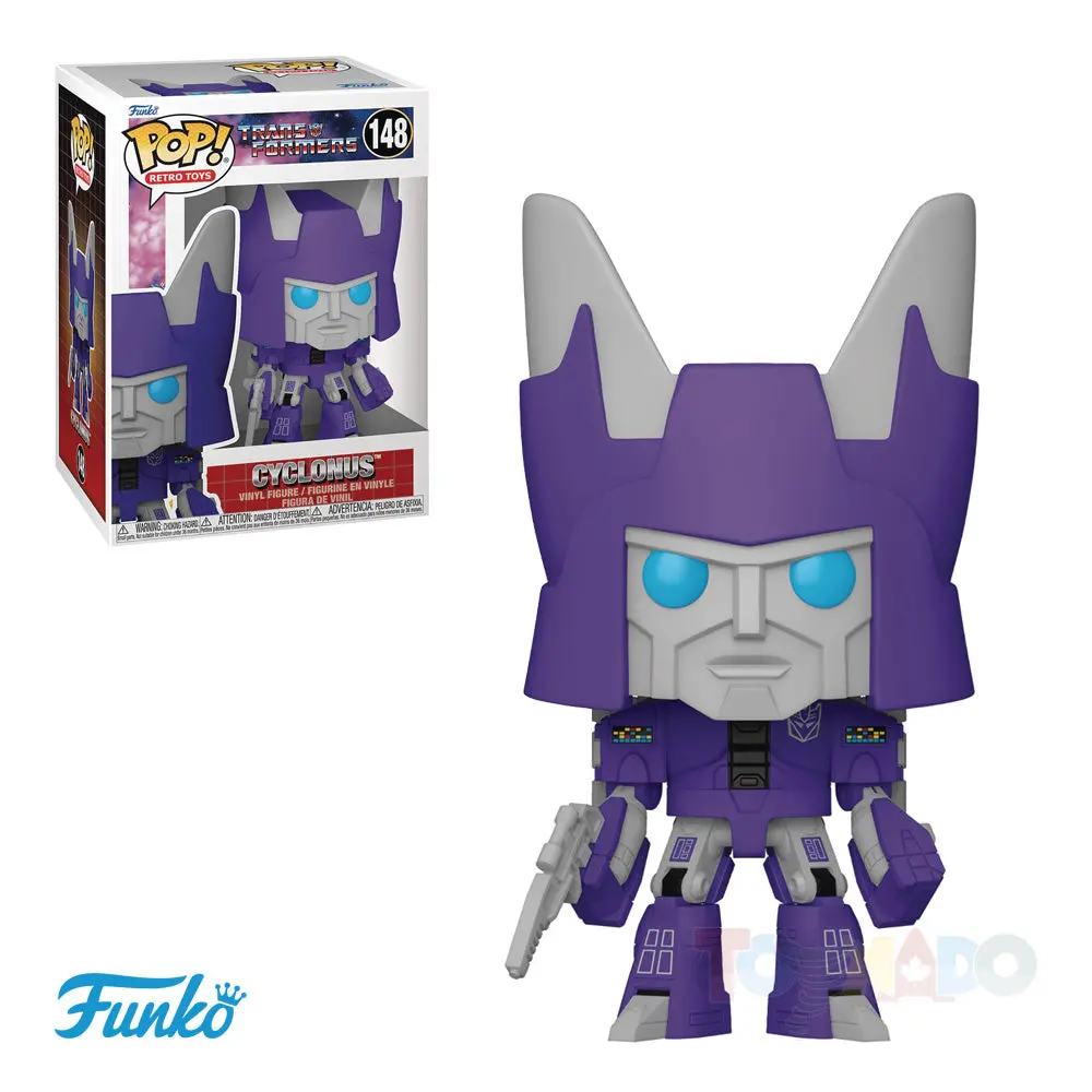 Funko Pop! Retro Toys #148 - Transformers - Cyclonus Vinyl Figure (84119) 1