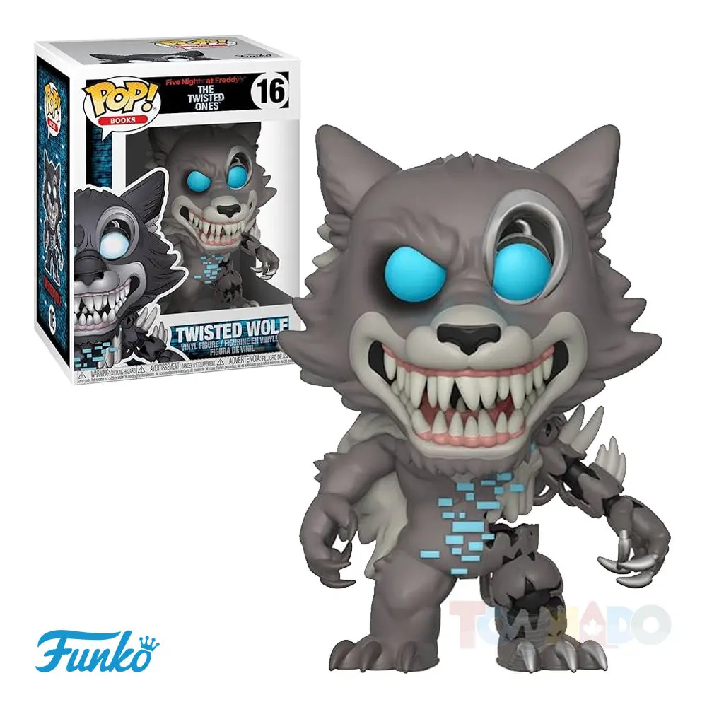 Funko Pop! Books #16 - Five Nights At Freddy'S: The Twisted Ones - Twisted Wolf Vinyl Figure (28805) Low Stock 1