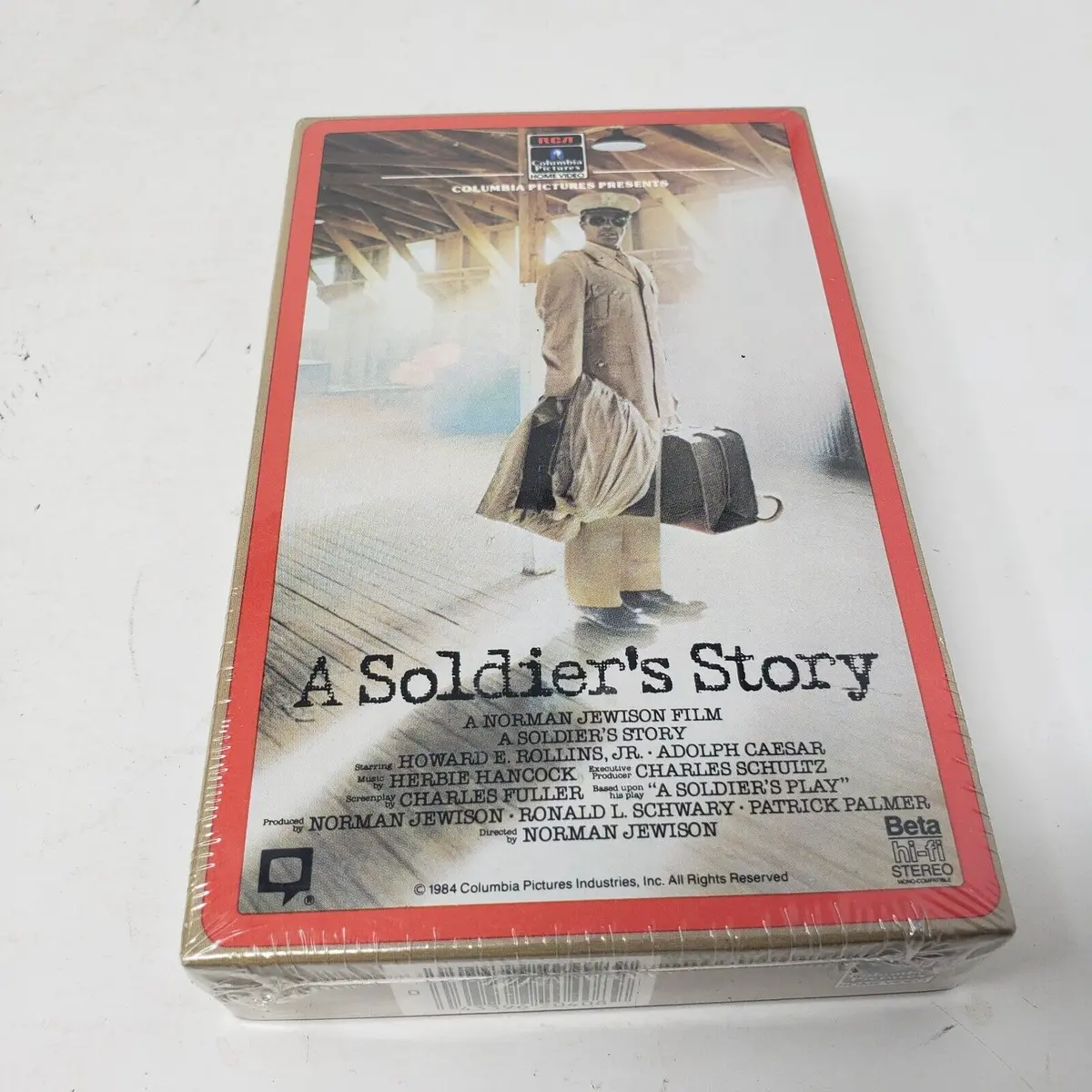 A Soldier's Story Betamax Beta Tape 1984 New Factory Sealed Not Vhs Watermarks 1