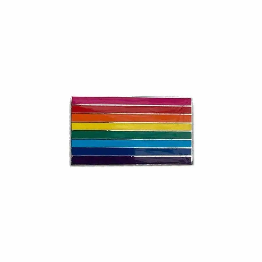 Original Eight Color Rainbow Lgbtq Pride Pin - Rainbow Railroad 1