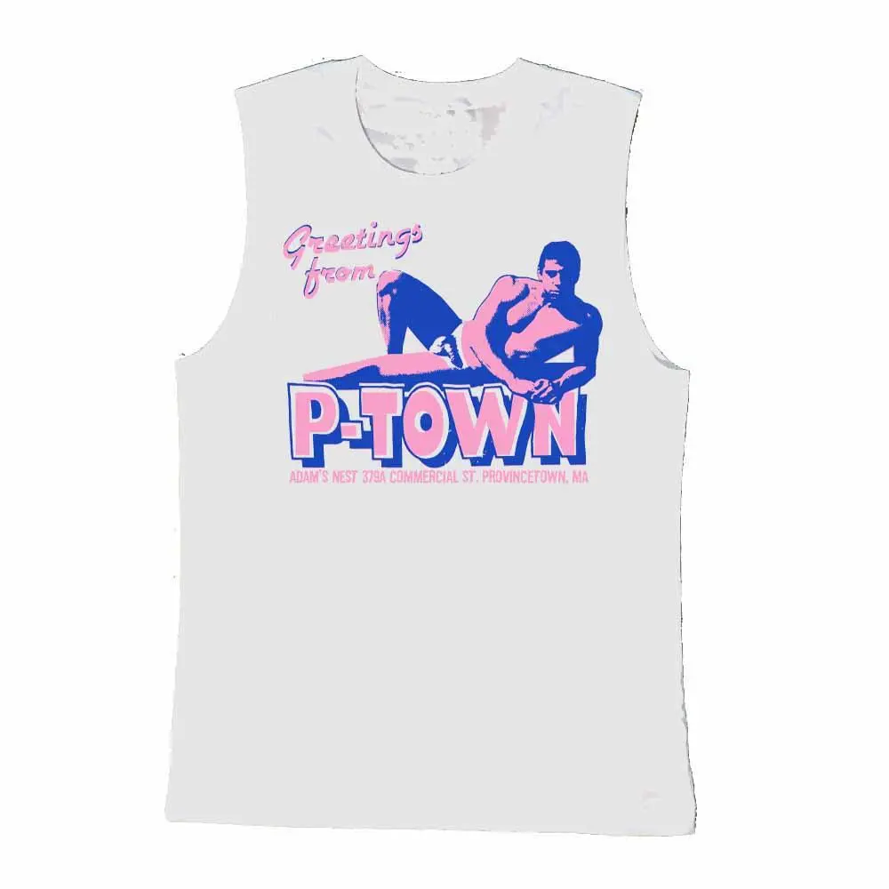 Greetings From P-Town! Sleeveless T-Shirt 1