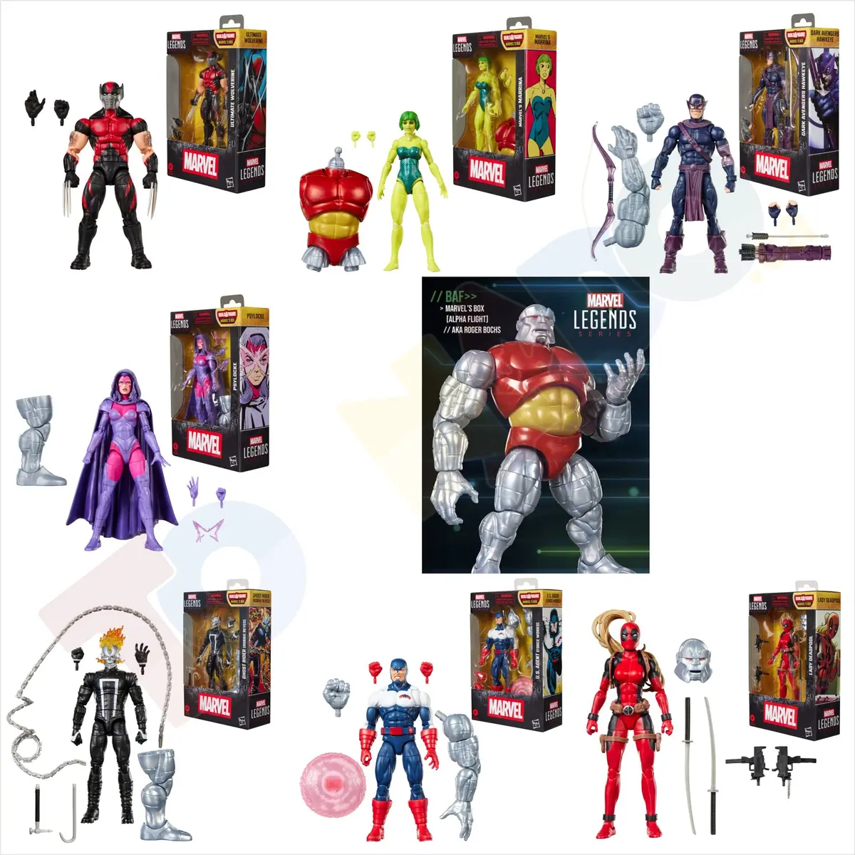 [Pre-Order] Marvel Legends Series - Marvels Box Baf - 7-Pack Action Figure Set (G2036) 1