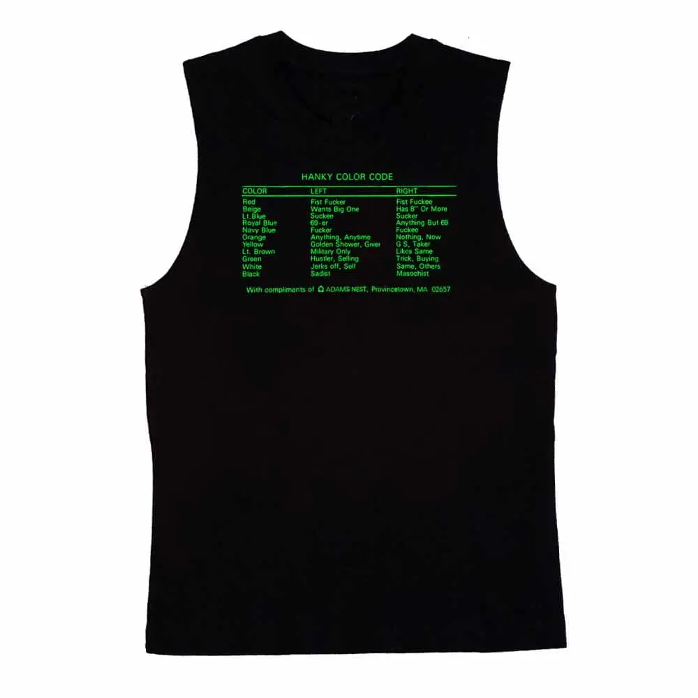 70S Gay Hanky Code Sleeveless T-Shirt 1