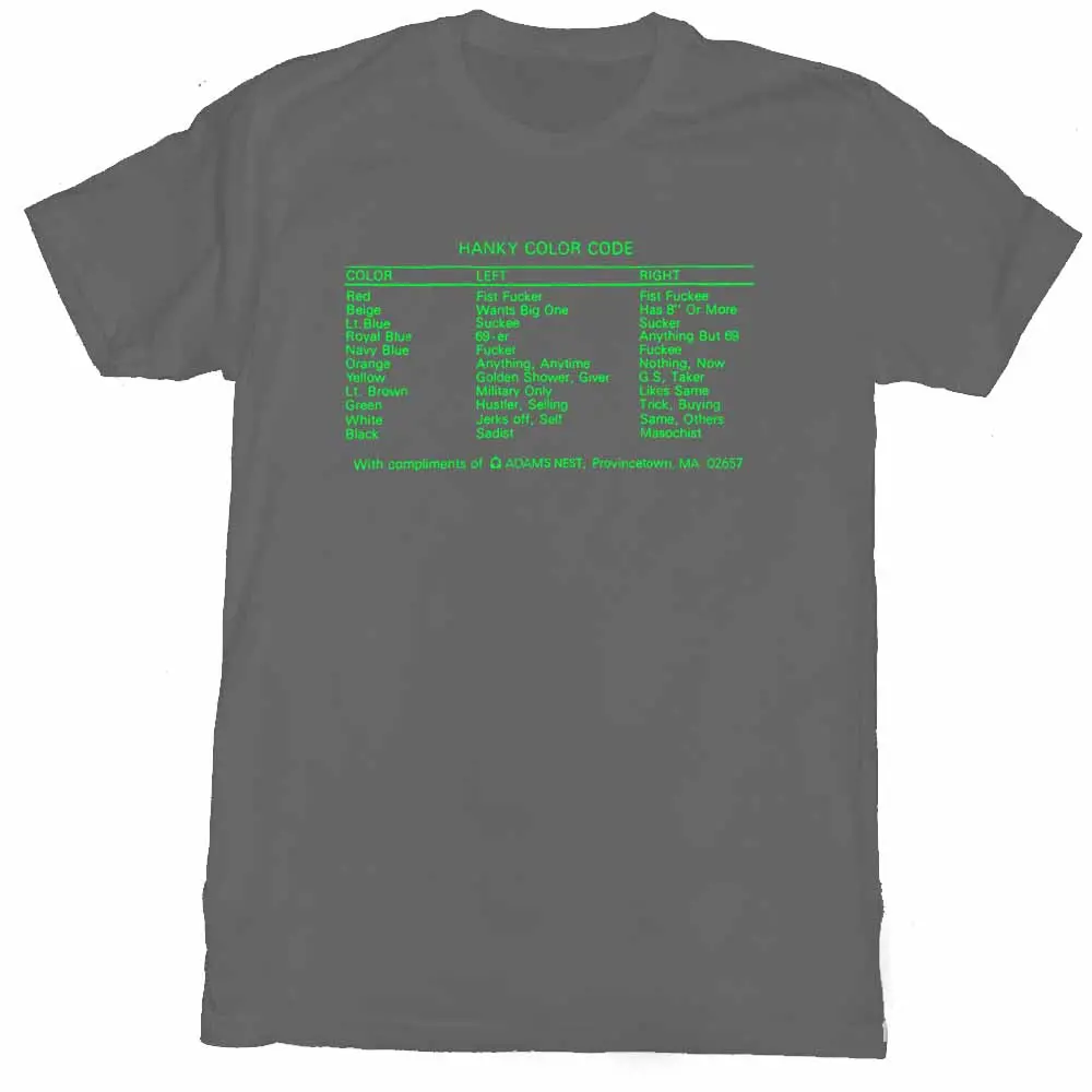 70S Gay Hanky Code T-Shirt 1