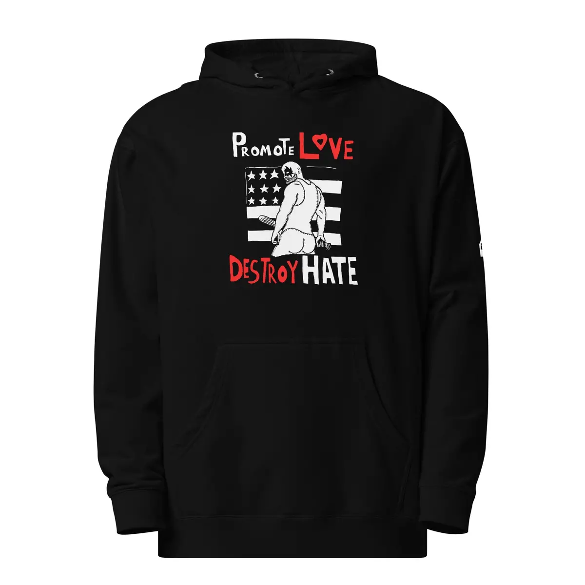 Homo Riot "Promote Love" Hoodie - The Center 1