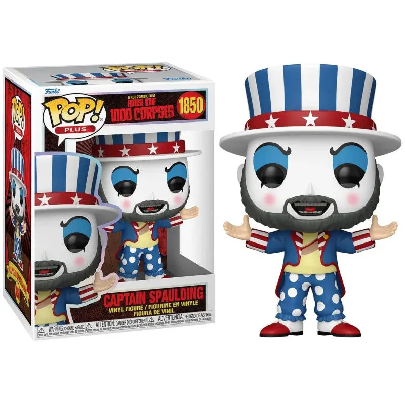 Funko Pop! Plus (Movies) - House Of 1000 Corpses - #1850 - Captain Spaulding Vinyl Figure (86445) 1