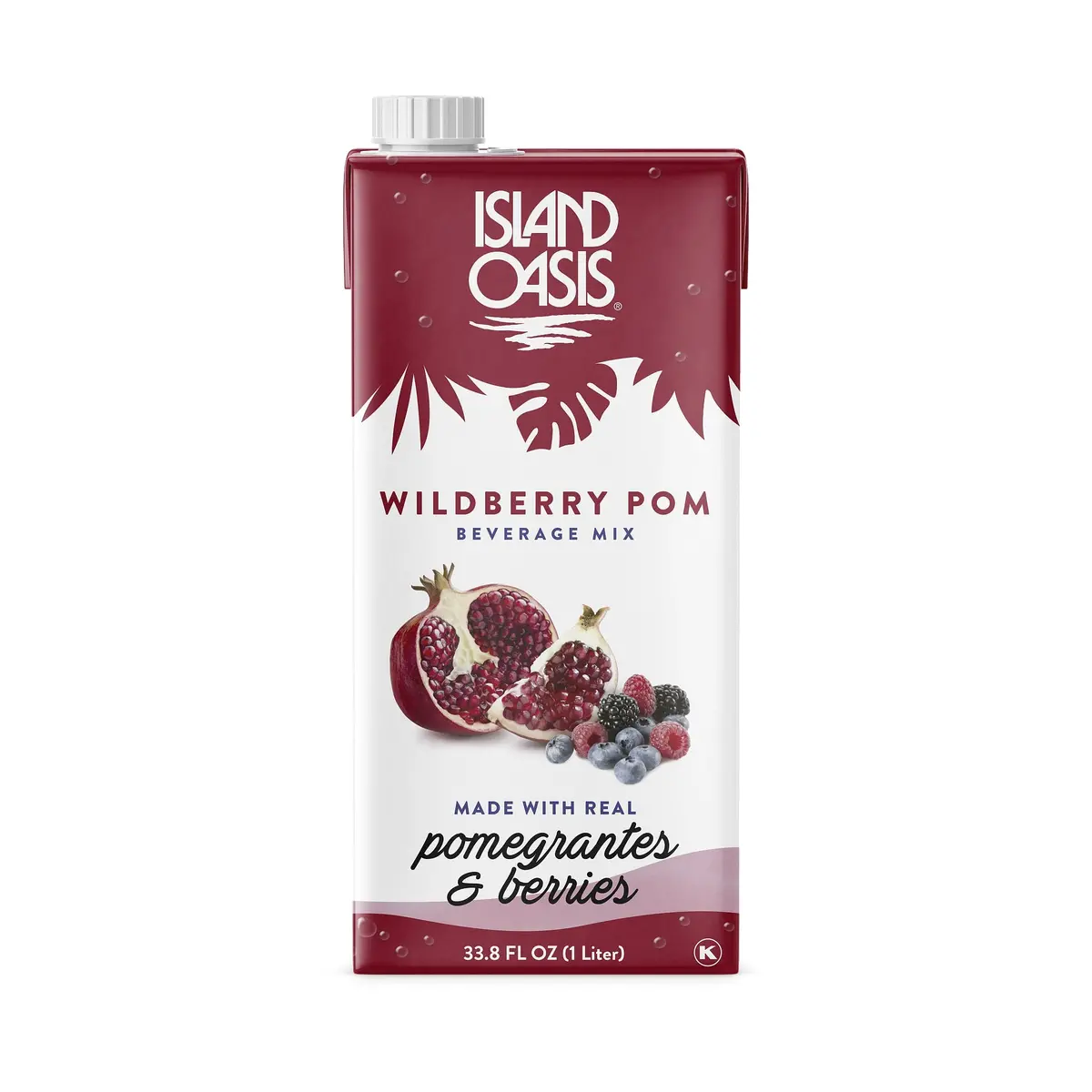 Wildberry Pomegranate Fruit Puree Beverage Mix - 12 X 1 L 1