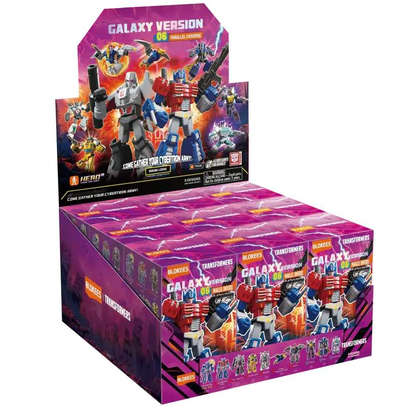 Blokees: Transformers - Galaxy Version 06 (Parallel Universe) Sealed Model Kits 9-Pack (71106/00892) 1