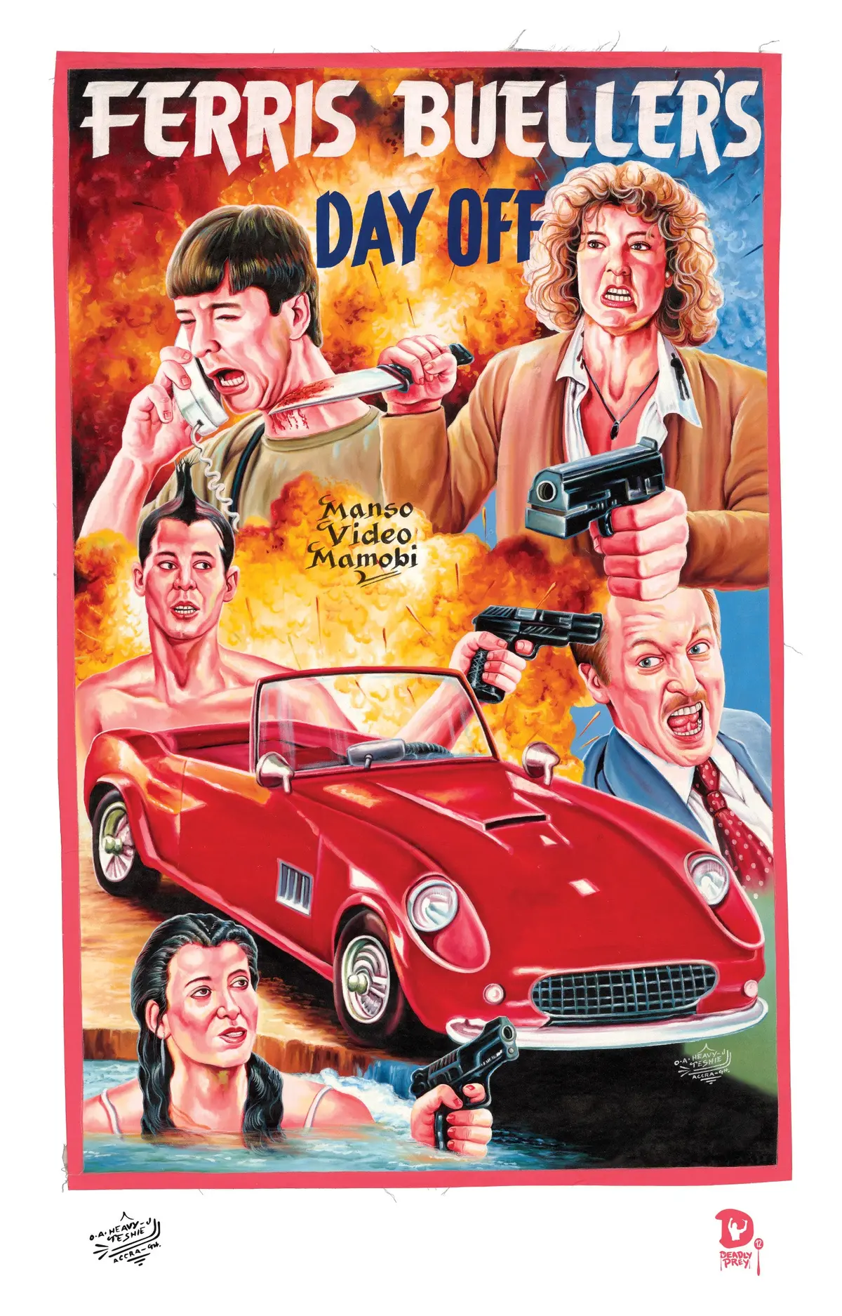 Ferris Bueller’S Day Off (High Quality Print) - Heavy J 1