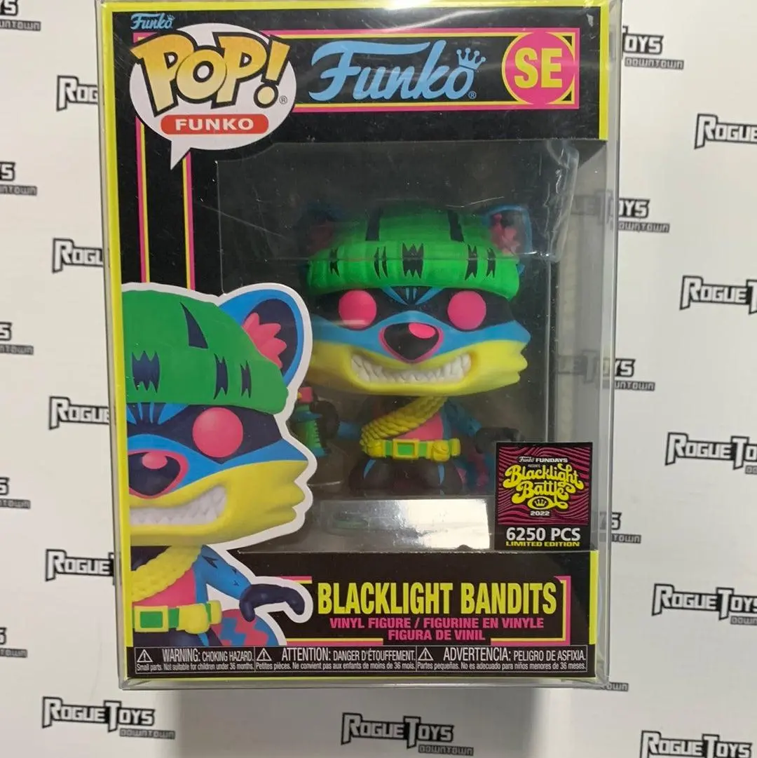 Funko Pop Blacklight Battle 2022 Blacklight Bandits 1