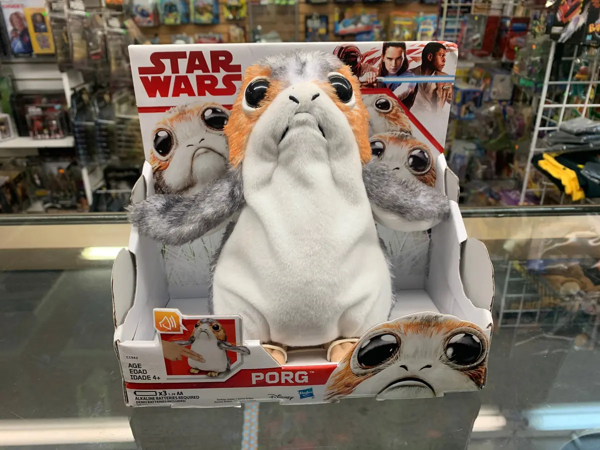 Star Wars Electronic Porg Plush 1