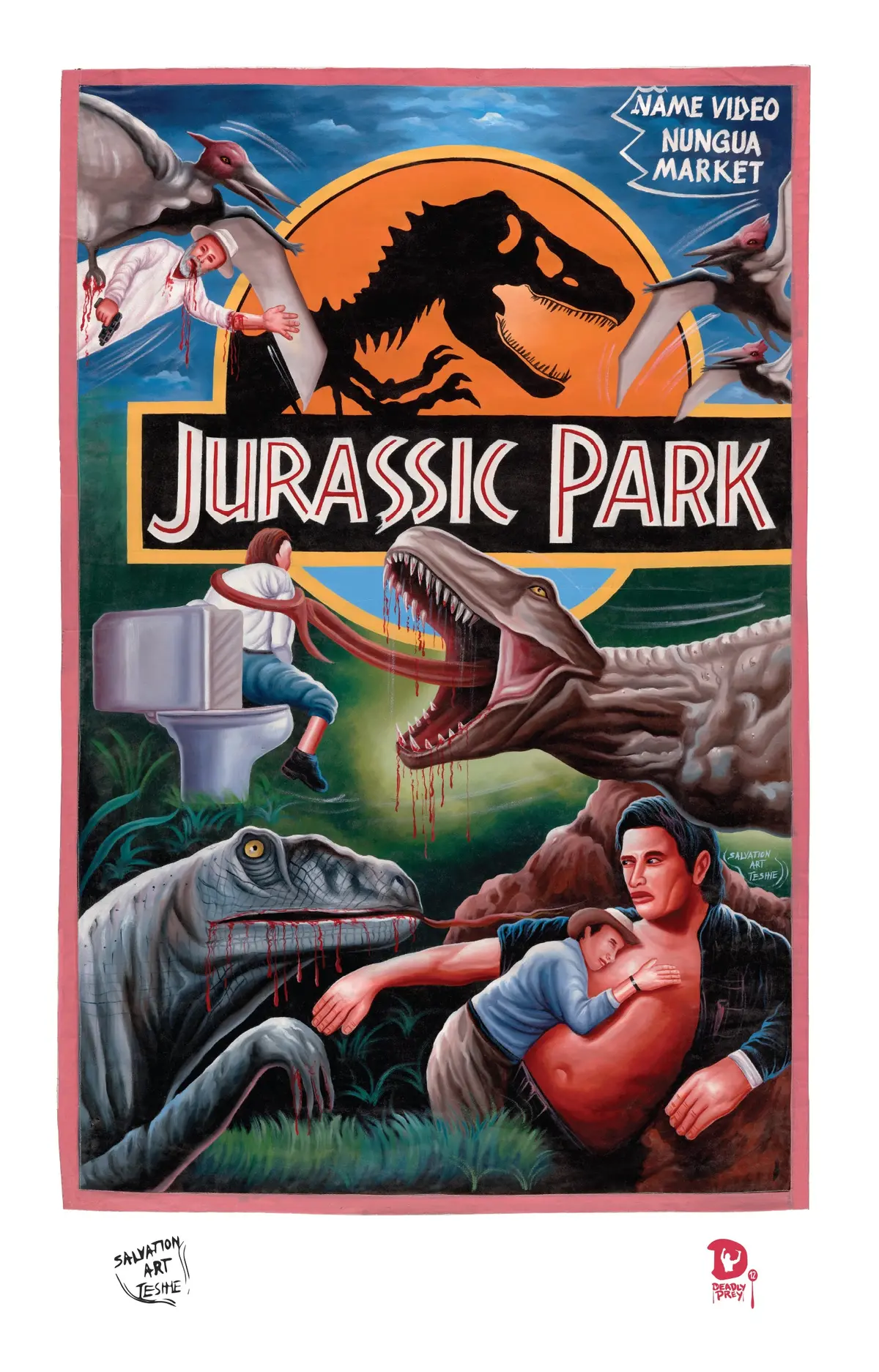 Jurassic Park (High Quality Print) - Salvation 1