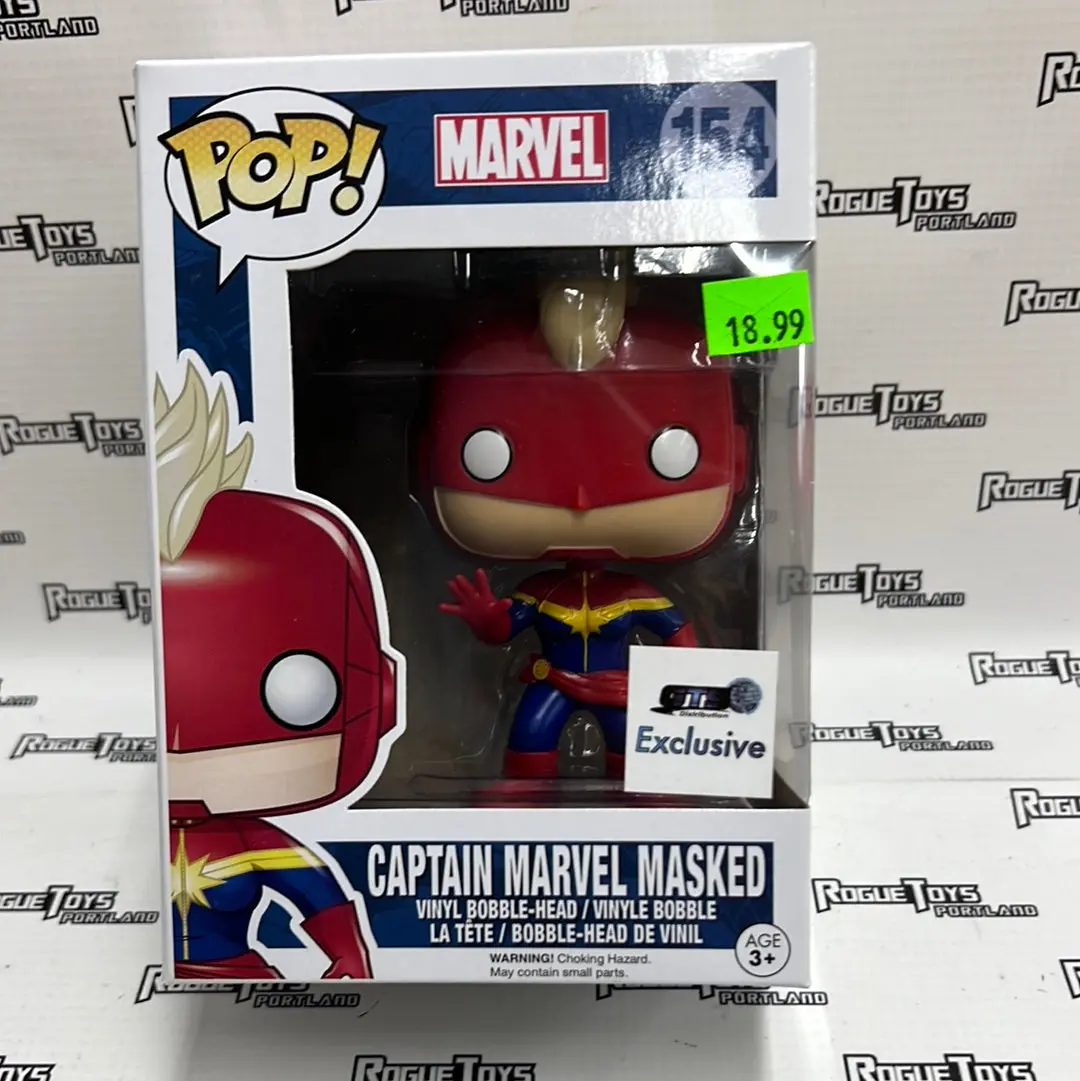 Funko Pop! Marvel Captain Marvel Masked (Gts Exclusive) 1