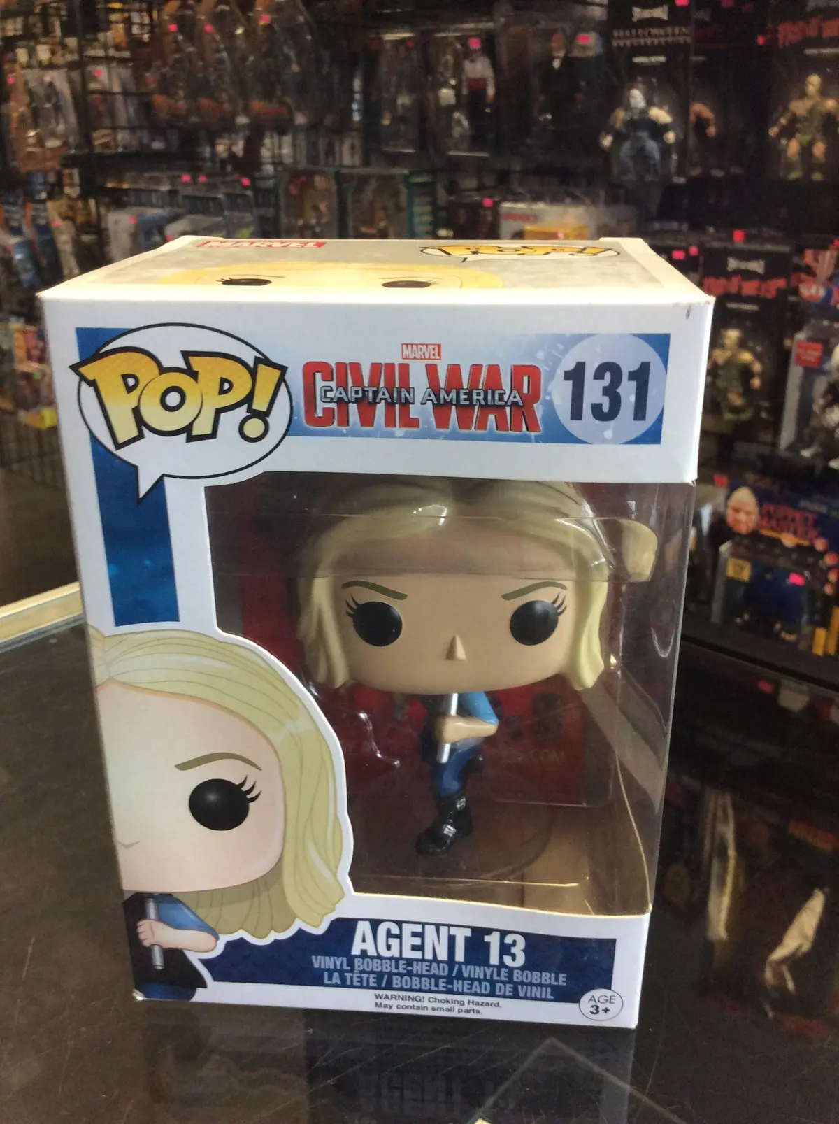 Funko Pop Marvel Captain America Civil War Agent 13 1