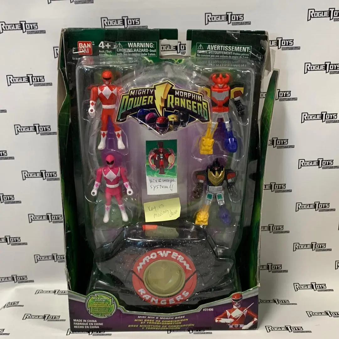 Bandai Mighty Morphin Power Rangers Mini Mix And Morph Base Prototype 1
