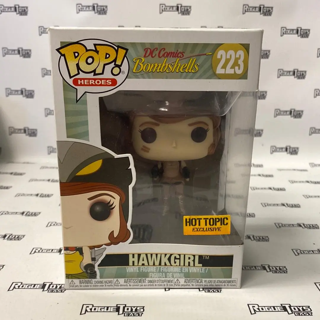 Funko Pop! Heroes Dc Comics Bombshells Hawkgirl Hot Topic Exclusive 223 1