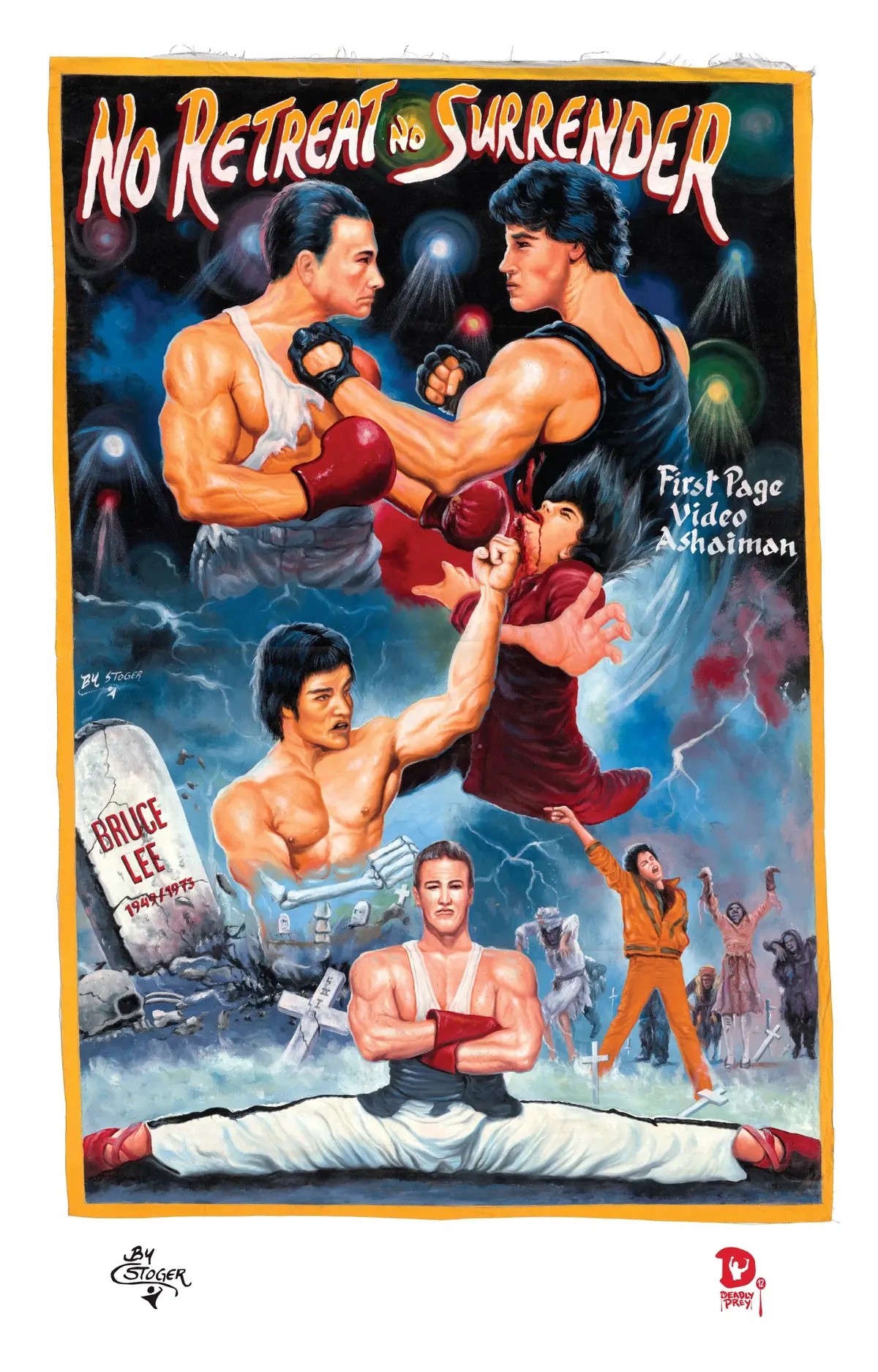 No Retreat, No Surrender (High Quality Print) - Stoger 1
