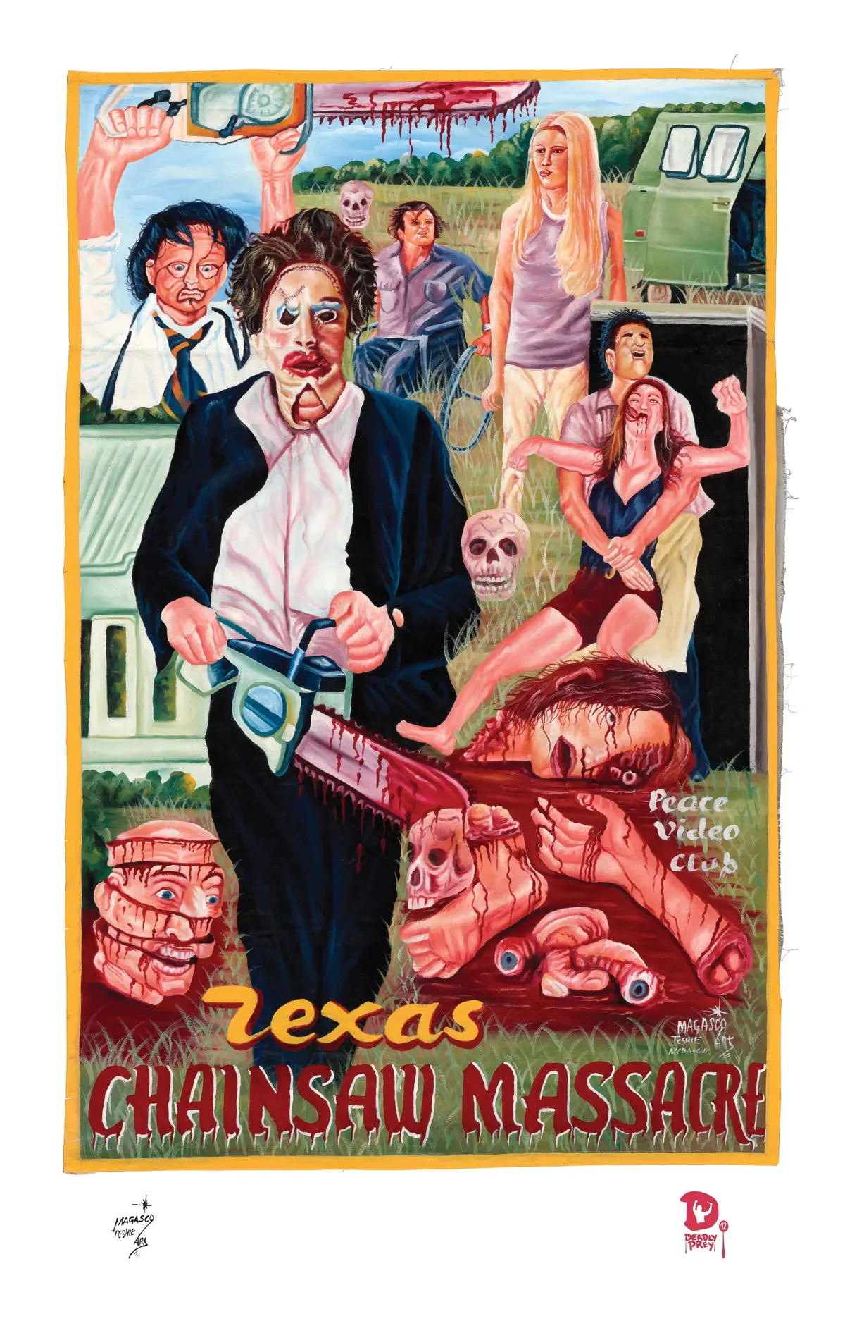 Texas Chainsaw Massacre (High Quality Print) - Magasco 1