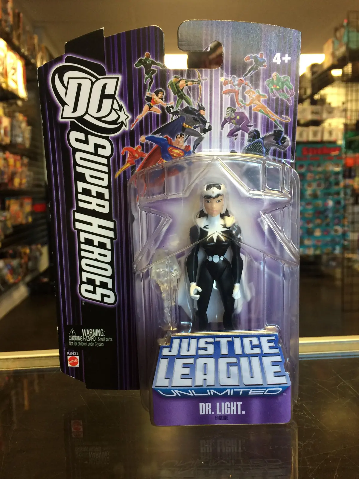 Mattel Dc Super Heroes Justice League Unlimited Dr. Light 1