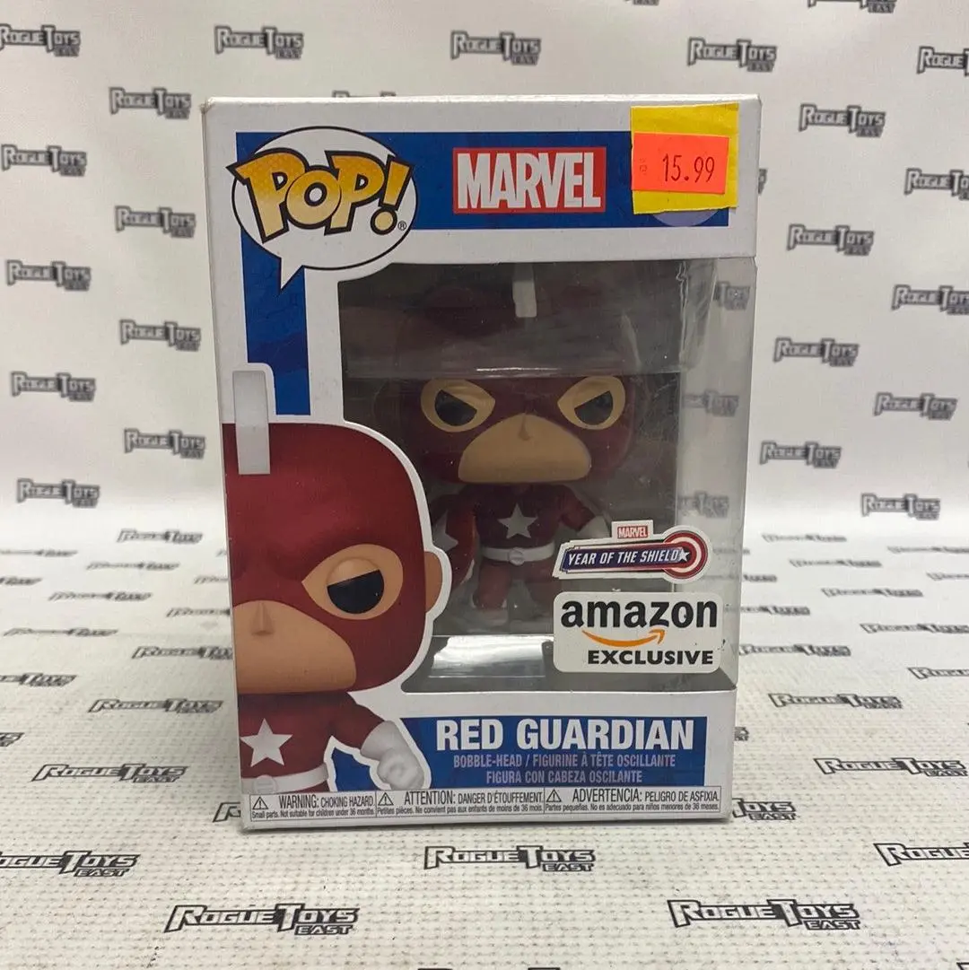 Funko Pop! Marvel Red Guardian (Marvel Year Of The Shield) (Amazon Exclusive) 1