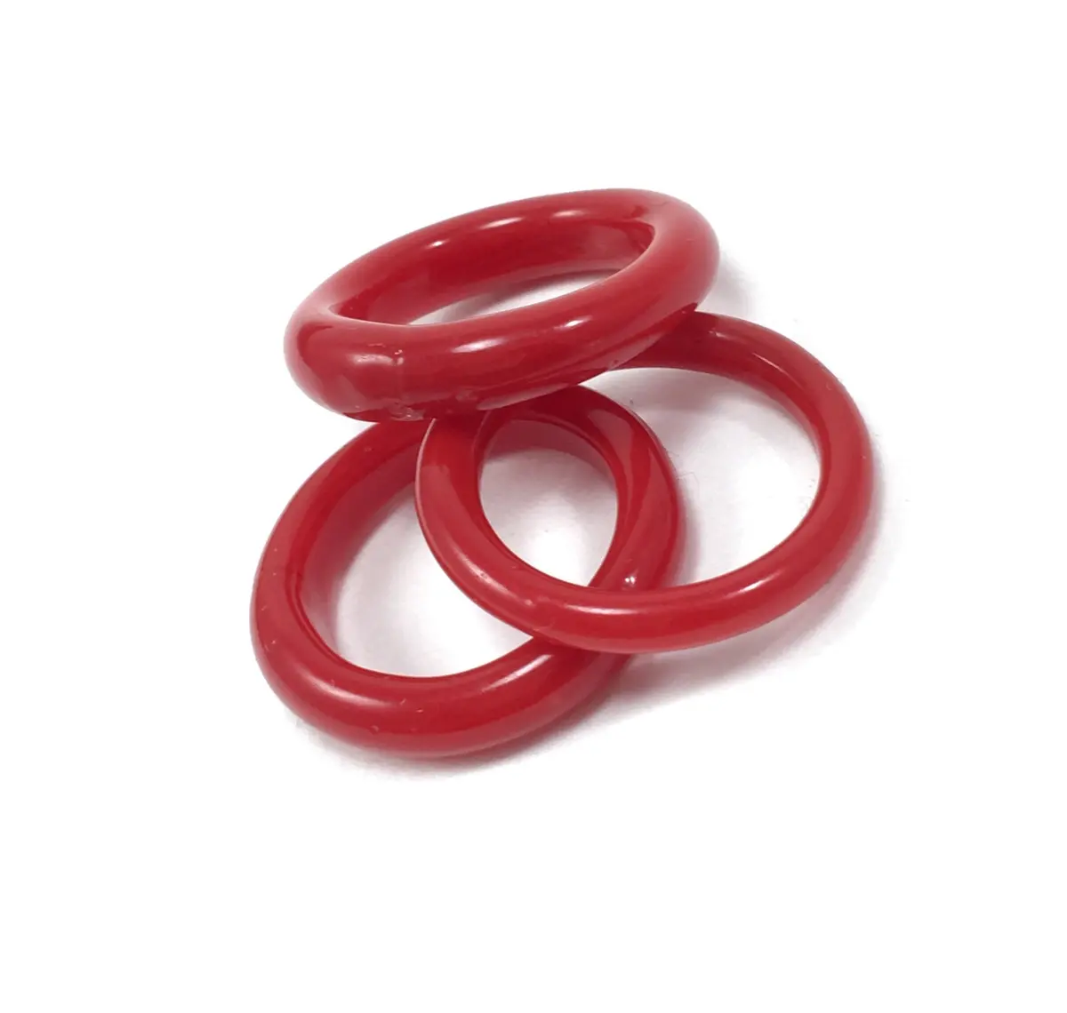 Red Crayon Rings - Marni420 1