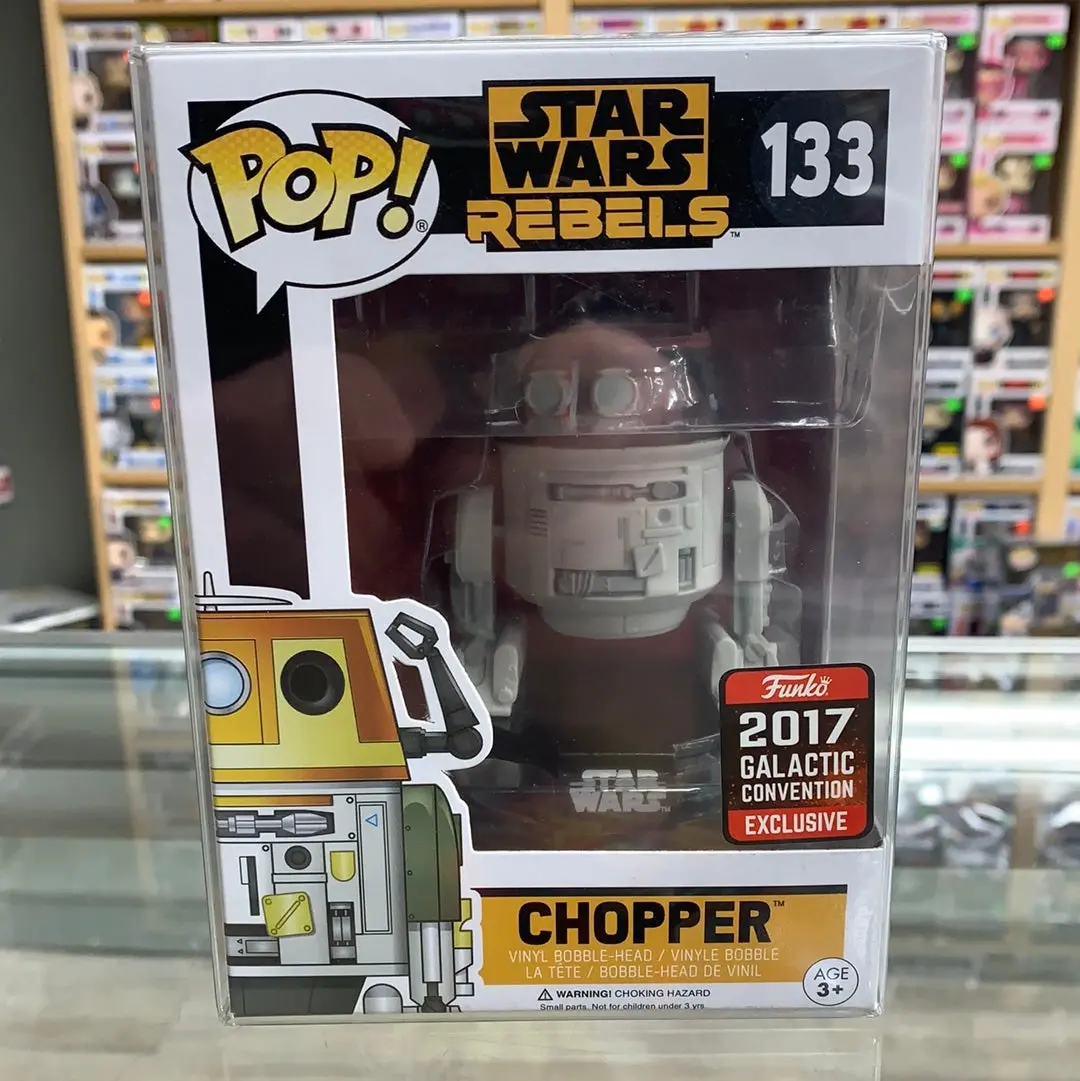 Funko Pop! Star Wars Rebels (Funko 2017 Galactic Convention Exclusive) Chopper #133 1
