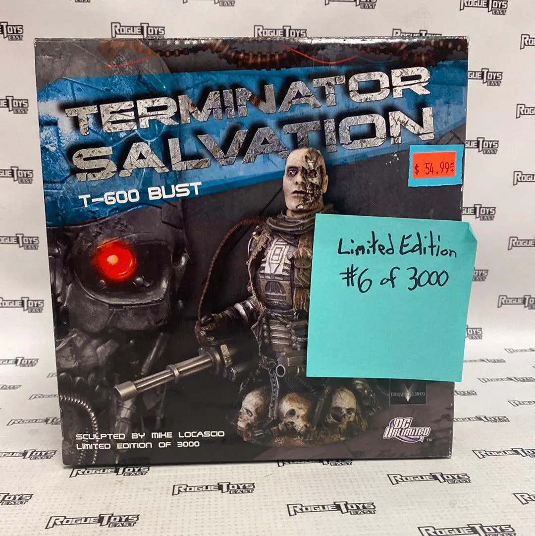 Dc Unlimited Terminator Salvation T-600 Bust Limited Edition #6 Of 3000 1
