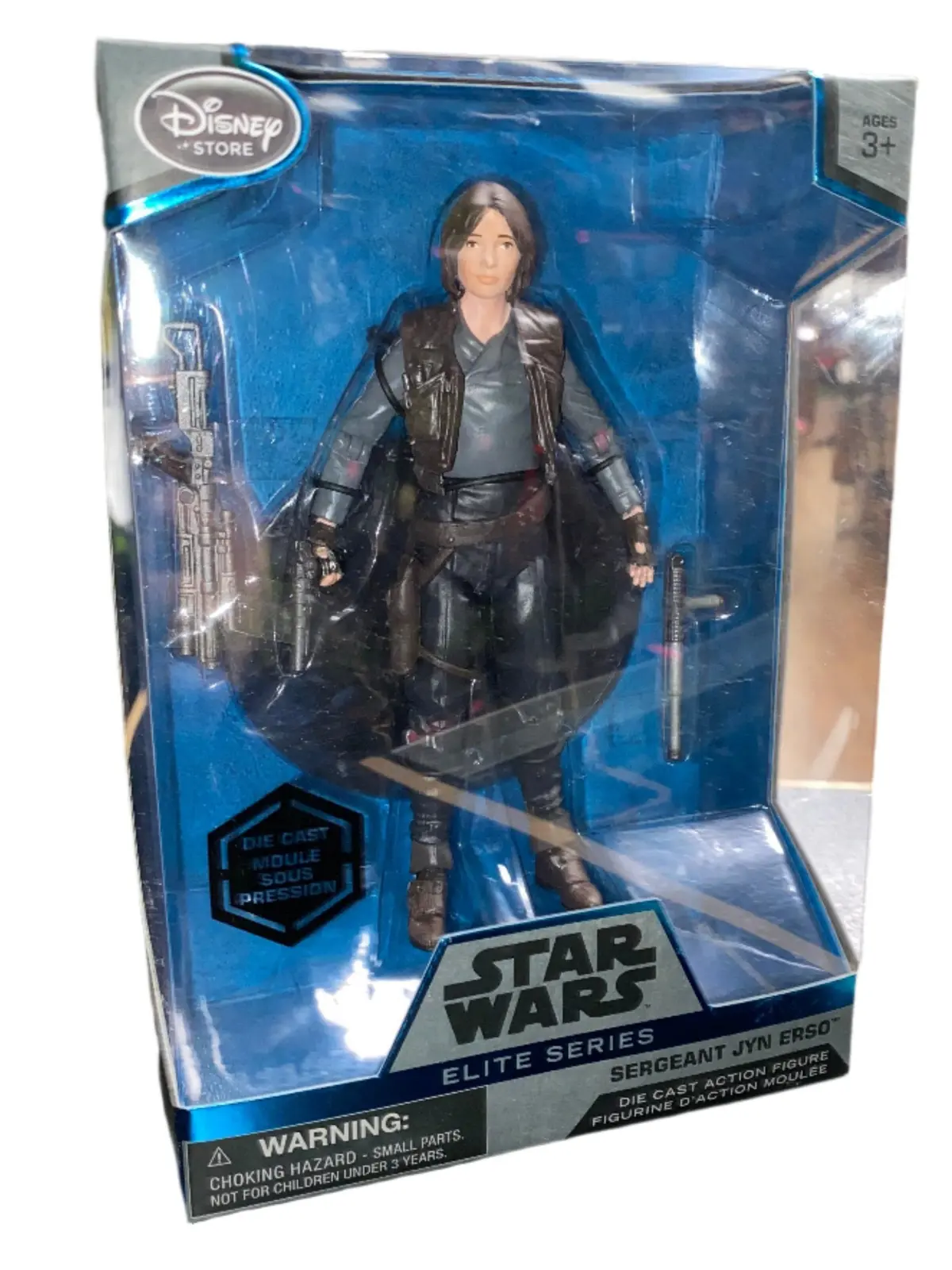 Disney Store Star Wars Elite Series Die Cast Action Figure Jyn Erso 1