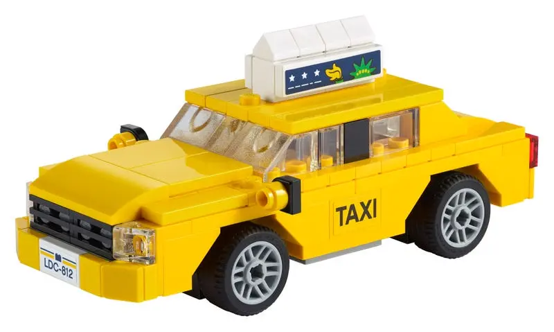 Lego Creator - Yellow Taxi (40468) Building Toy Last One! 1