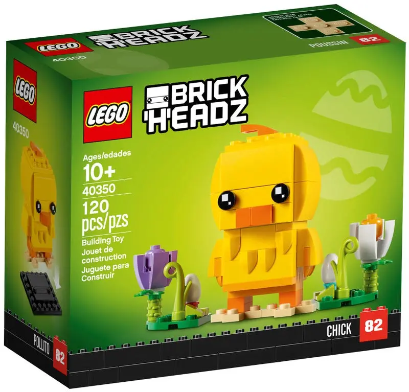 Lego Brickheadz - Easter Chick (40350) Building Toy Low Stock 1
