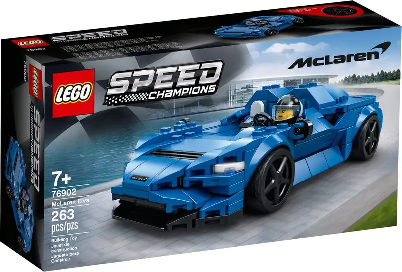 Lego Speed Champions - Mclaren Elva (76902) Retired Building Toy Low Stock 1