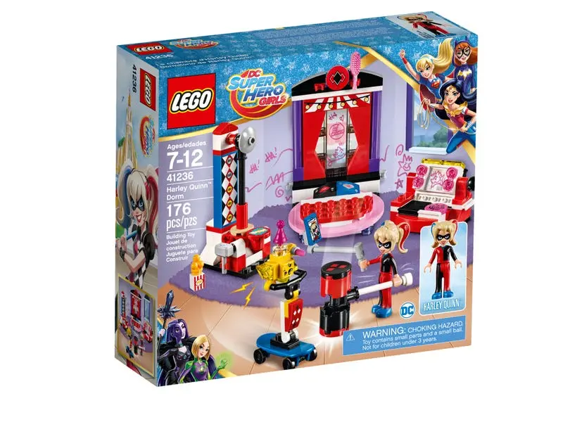 Lego Dc Super Hero Girls - Harley Quinn Dorm (41236) Retired Building Toy 1