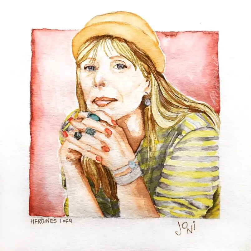 Joni, “Heroines” Series 1 Of 4 By Lara Russo 1