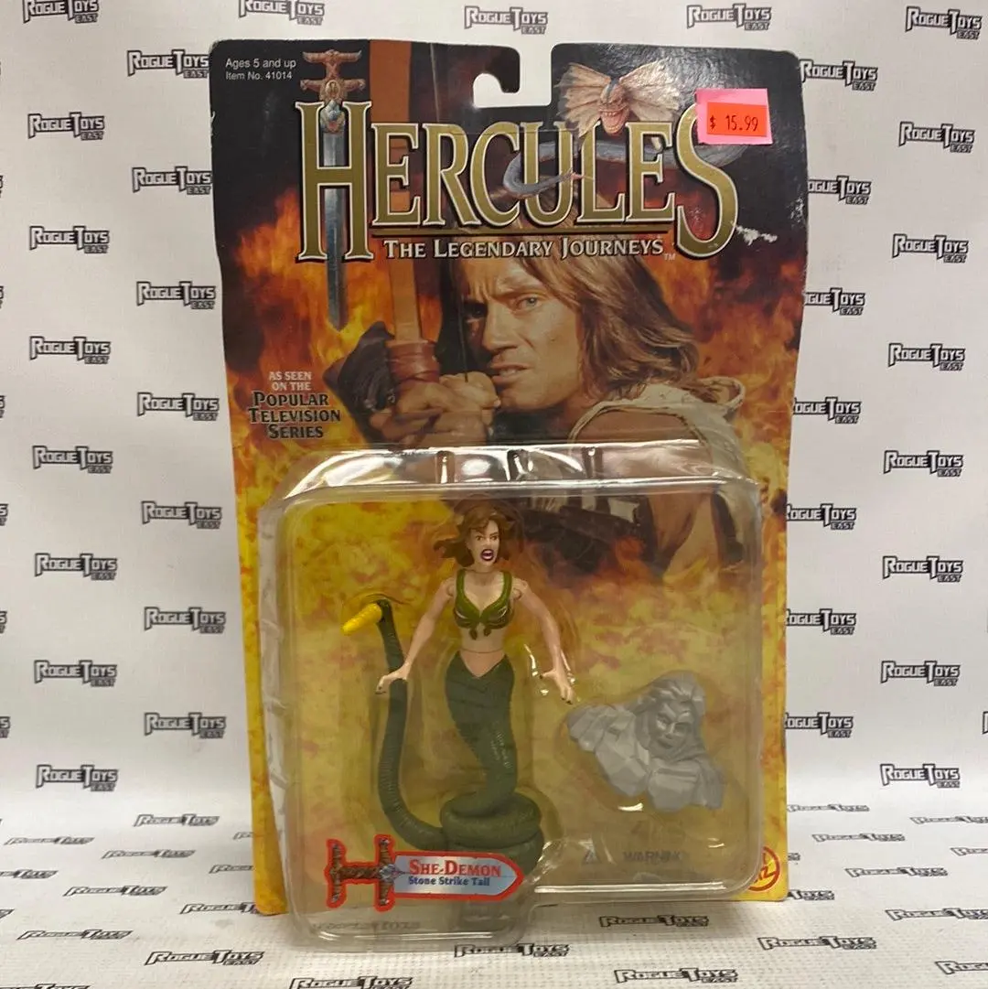 Toybiz Hercules The Legendary Journeys She-Demon Stone Strike Tail 1