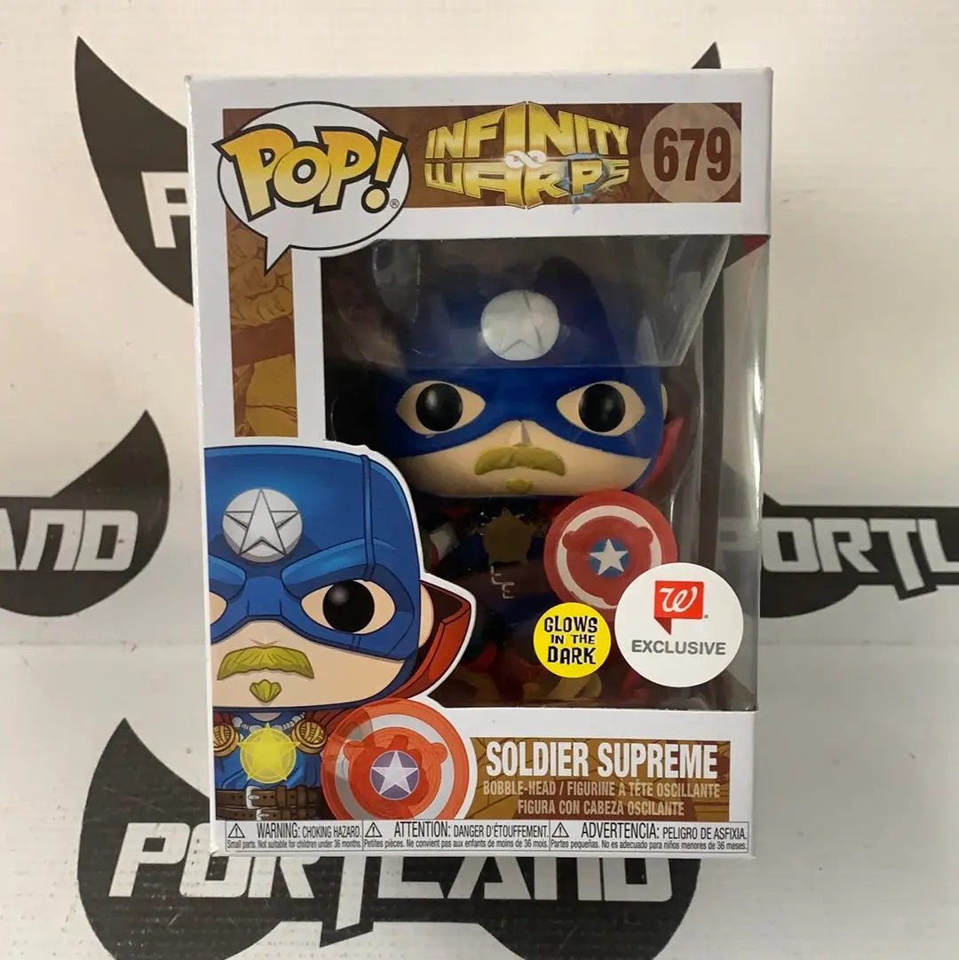Funko Pop! Infinity Warps Soldier Supreme #679 Walgreens Exclusive 1