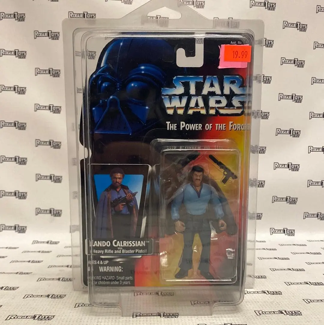 Kenner Star Wars The Power Of The Force Lando Calrissian With Heavy Rifle And Blaster Pistol 1