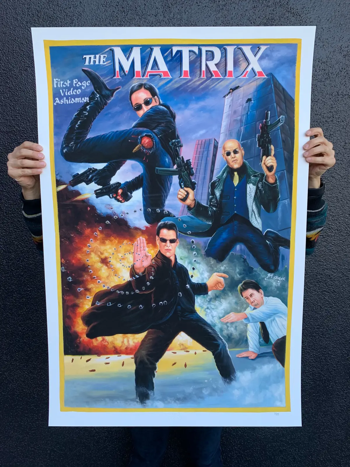 The Matrix - Limited Edition Archival Giclée Print From Static Medium By Stoger 1