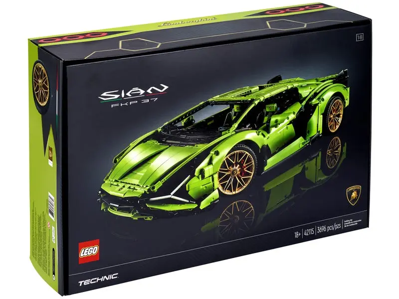 Lego Technic - Lamborghini Sián Fkp 37 (42115) Building Toy Low Stock 1