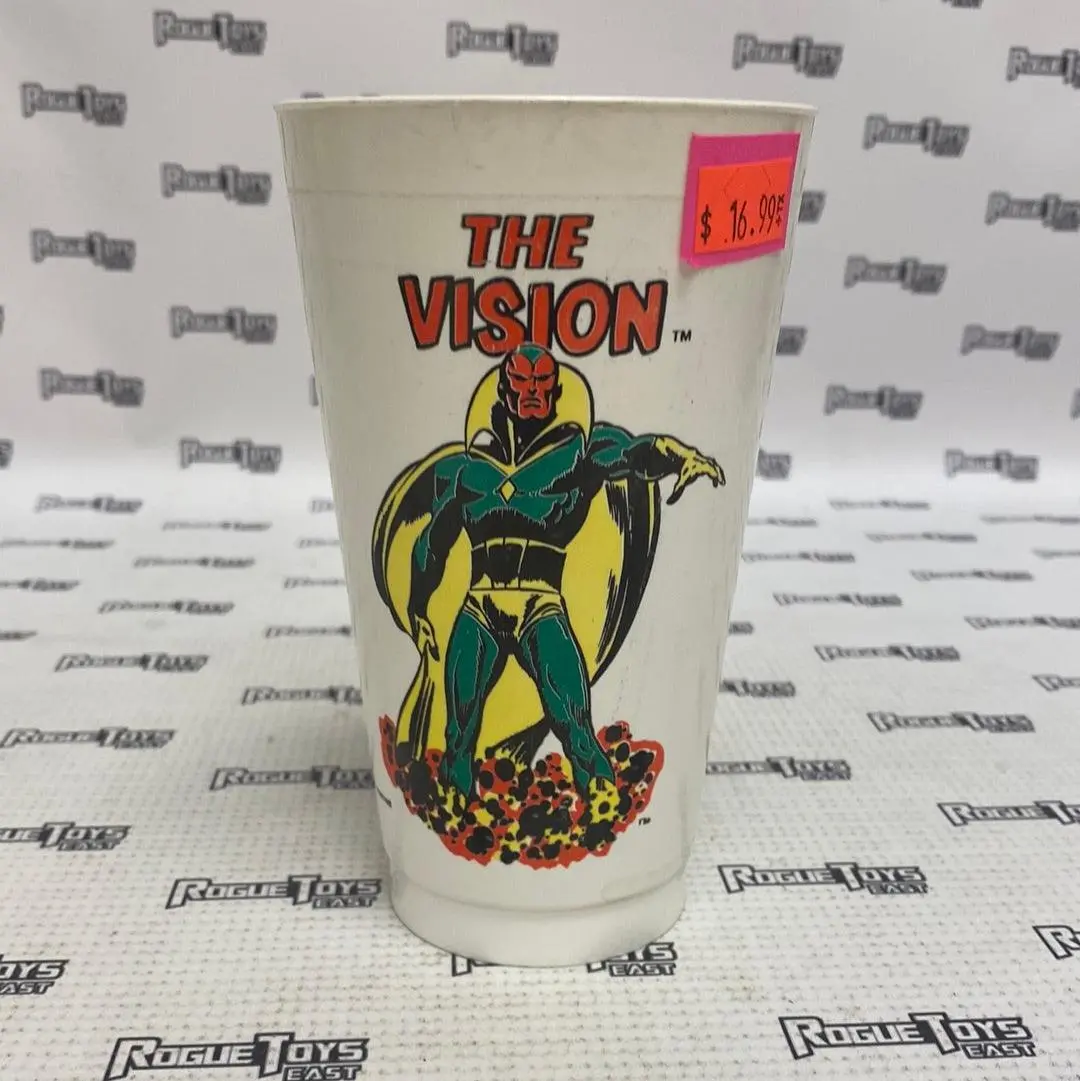 1975 7 Eleven Slurpee Cups Marvel The Vision 1
