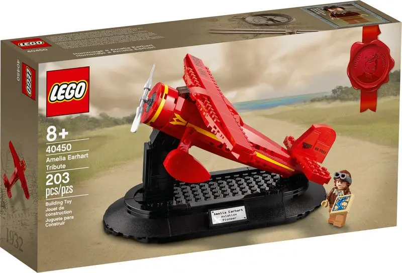 Lego - Amelia Earhart Tribute (40450) Building Toy  Low Stock 1