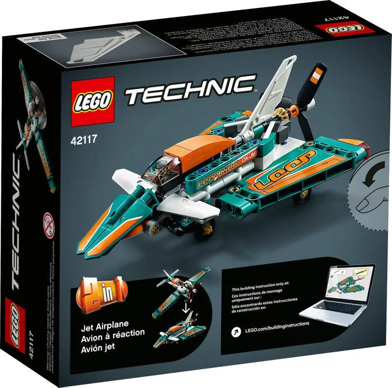Lego Technic 2In1 - Race Plane (42117) Retired Building Toy Low Stock 2