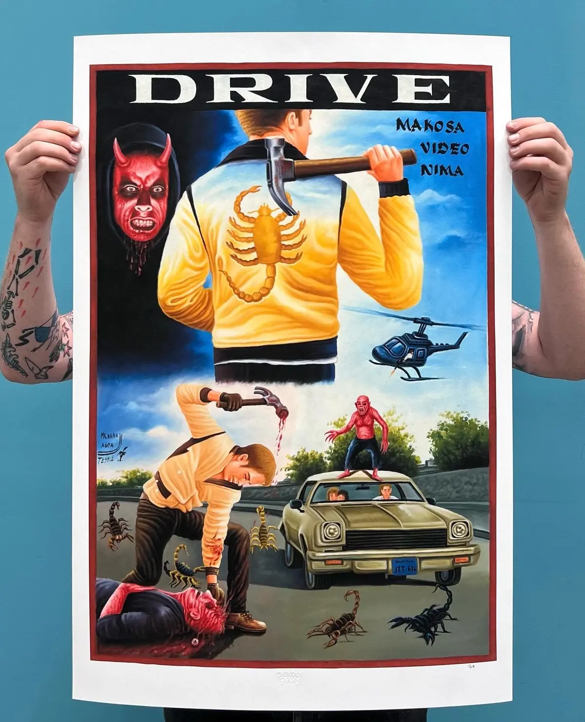 Drive - Limited Edition Archival Giclée Print From Static Medium By Mr. Nana Agyq 1