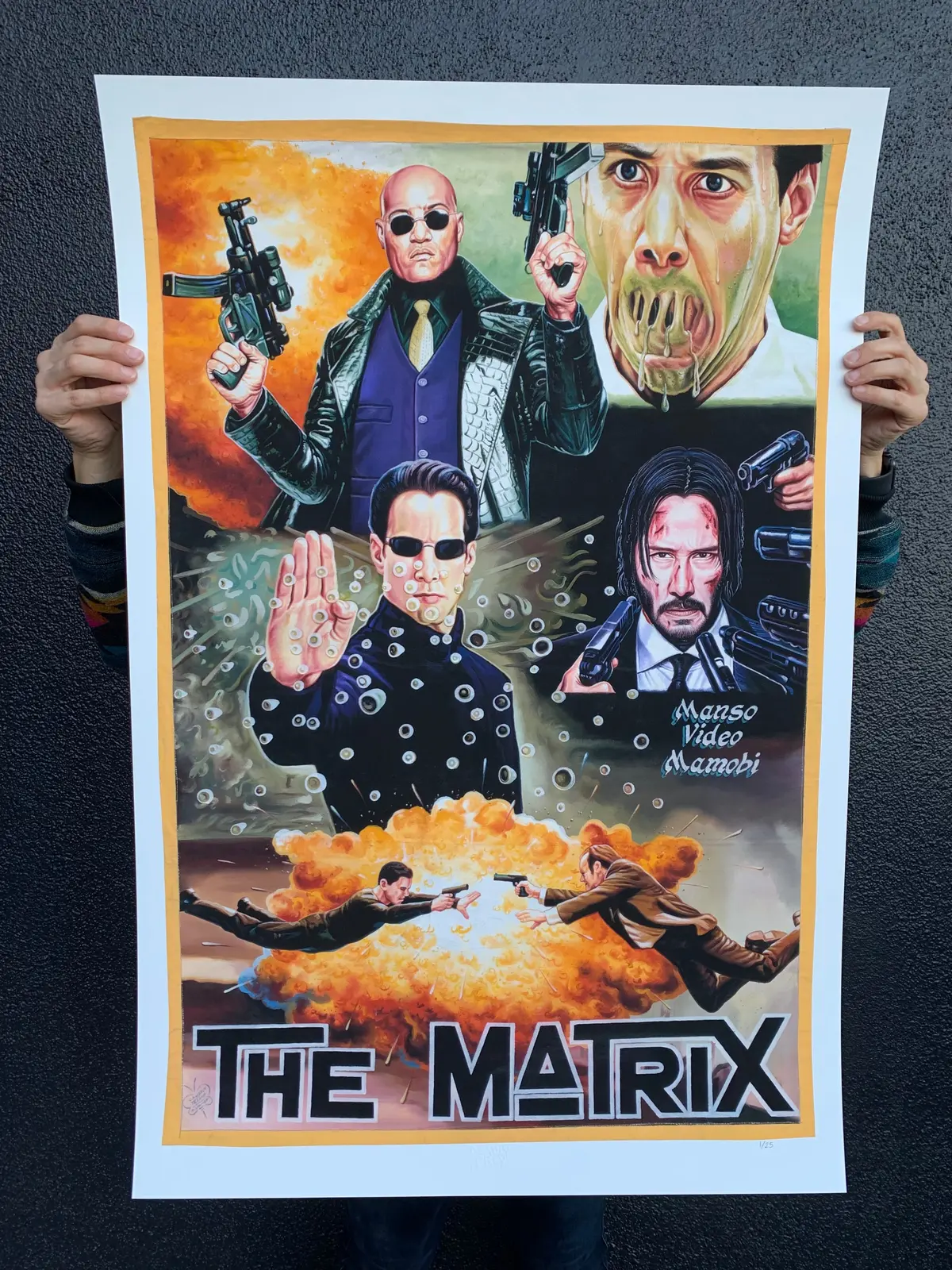 The Matrix - Limited Edition Archival Giclée Print From Static Medium By C.A. Wisely 1