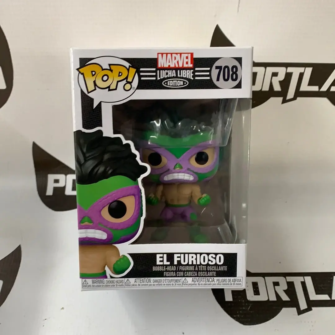 Funko Pop! Marvel Lucha Libre El Furioso #708 1